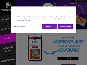 'tacobell.es' screenshot