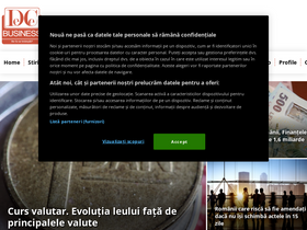 'dcbusiness.ro' screenshot