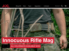 'axladvanced.com' screenshot