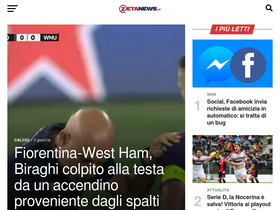 'zetanews.it' screenshot