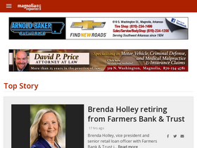 'magnoliareporter.com' screenshot