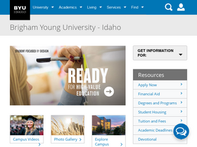 'byui.edu' screenshot