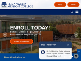 'lamission.edu' screenshot