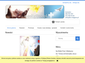 'e-religijne.pl' screenshot