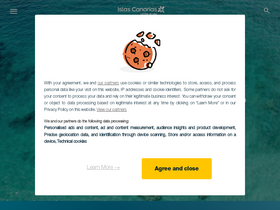 'holaislascanarias.com' screenshot
