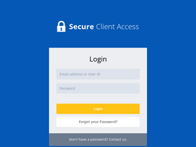 'secureclientaccess.com' screenshot