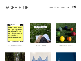 'rorablue.com' screenshot