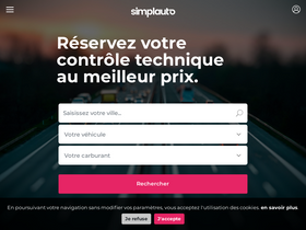 'simplauto.com' screenshot