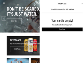 'liquiddeath.com' screenshot