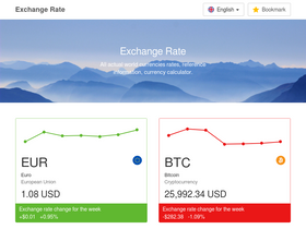 'exchangerate.guru' screenshot