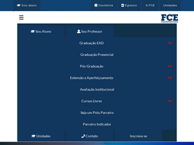 'fce.edu.br' screenshot