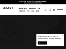 '2xist.com' screenshot