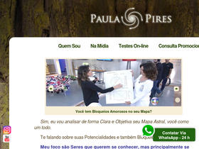 'paulapires.com.br' screenshot