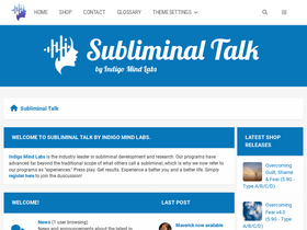 'subliminal-talk.com' screenshot