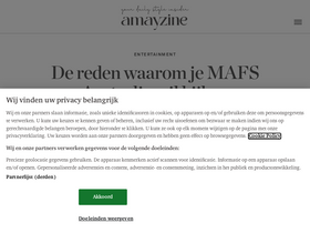 'amayzine.com' screenshot