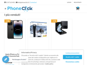 'phoneclick.it' screenshot