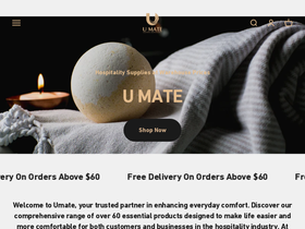 umate.au homepage screenshot