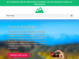 'usparkpass.com' screenshot