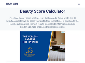 'beautyscoretest.com' screenshot