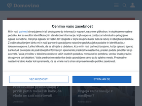 'domovina.je' screenshot