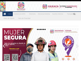 'sspo.gob.mx' screenshot