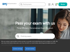 'onexamination.com' screenshot