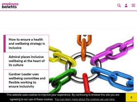 'employeebenefits.co.uk' screenshot