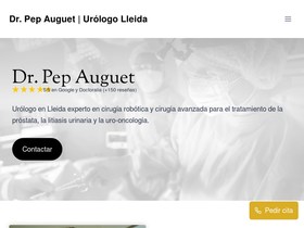 'urologiapepauguet.com' screenshot
