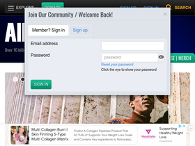 'allaboutjazz.com' screenshot