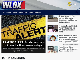 'wlox.com' screenshot
