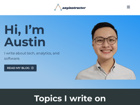 'anyinstructor.com' screenshot