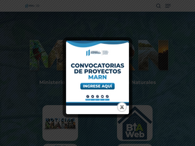'marn.gob.gt' screenshot