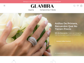 'glamira.cl' screenshot