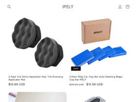 ipely.com homepage screenshot