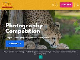 'fotawildlife.ie' screenshot