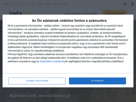 'indapass.hu' screenshot