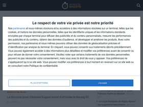 'minutesports.fr' screenshot