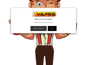 evapes.ie homepage screenshot
