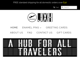 flyjxh.com homepage screenshot