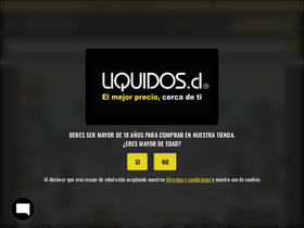 'liquidos.cl' screenshot