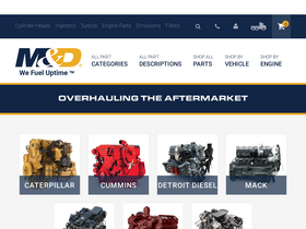 'mddistributorsstore.com' screenshot