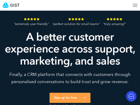 'getgist.com' screenshot