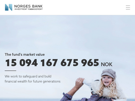 'nbim.no' screenshot