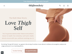 'thighsociety.ca' screenshot