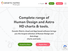 'geneticmatrix.com' screenshot