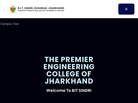 'bitsindri.ac.in' screenshot