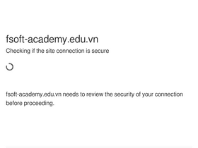 'fsoft-academy.edu.vn' screenshot