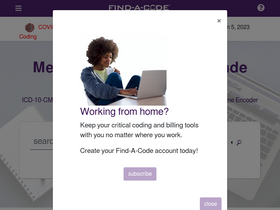 'findacode.com' screenshot