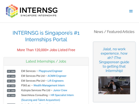 'internsg.com' screenshot