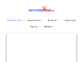 'weather-radar-live.com' screenshot
